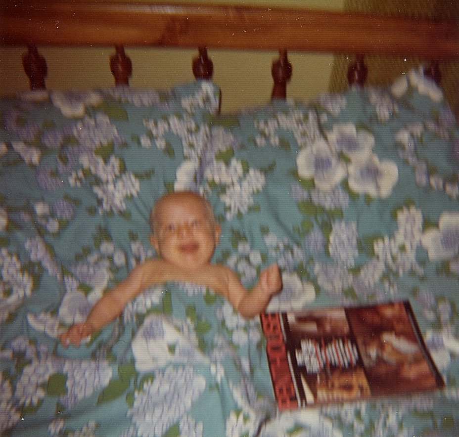 My Infant Cousin With Penthouse Magazine