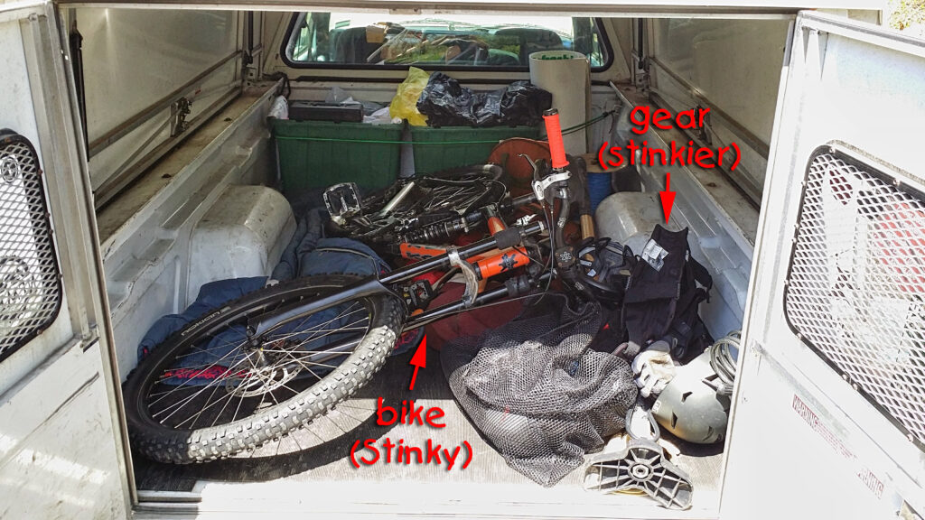 Bike (Stinky) - gear (stinkier)